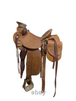 15 Inch Used Weston J. Young Western Wade Saddle 1104-11774 15 Inch Used Weston J. Young Western Wade Saddle 1104-11774
