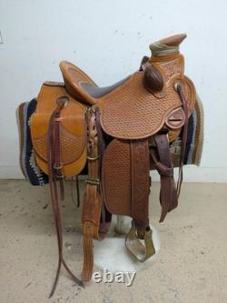 15 Inch Used Weston J. Young Western Wade Saddle 1104-11774