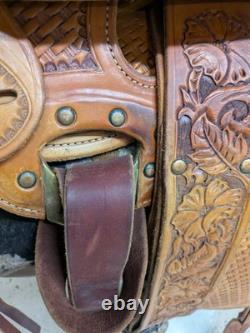 15 Inch Used Weston J. Young Western Wade Saddle 1104-11774