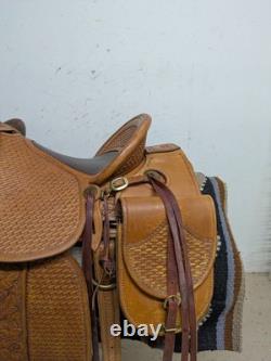 15 Inch Used Weston J. Young Western Wade Saddle 1104-11774
