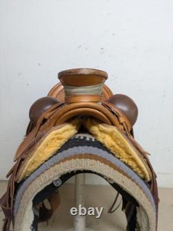 15 Inch Used Weston J. Young Western Wade Saddle 1104-11774