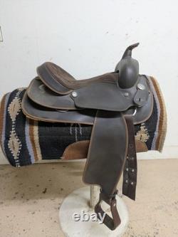 15 Inch Used Wintec Western Trail Saddle 1103-11674