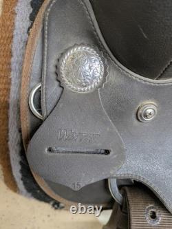 15 Inch Used Wintec Western Trail Saddle 1103-11674