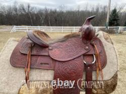 15 K & B Saddlery Western Trail Saddle Made in USA