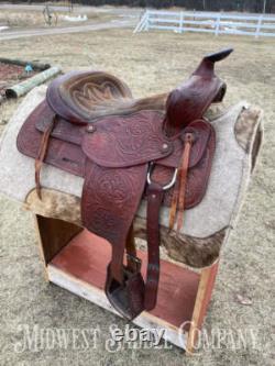 15 K & B Saddlery Western Trail Saddle Made in USA