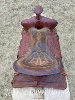 15 K & B Saddlery Western Trail Saddle Made in USA