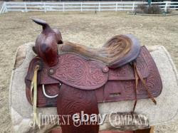 15 K & B Saddlery Western Trail Saddle Made in USA