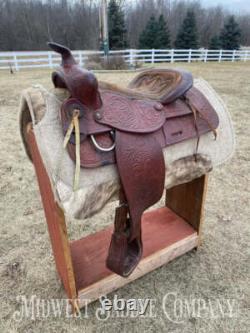 15 K & B Saddlery Western Trail Saddle Made in USA