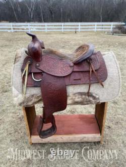 15 K & B Saddlery Western Trail Saddle Made in USA