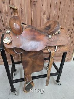 15 K Bar S Roper Western Saddle