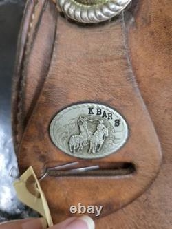 15 K Bar S Roper Western Saddle