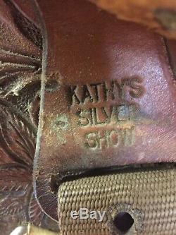 15 Kathys Custom Silver Western Show Saddle