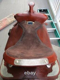 15'' King Series Ks2535 Lancaster Western Show Saddle Sqh Bars