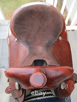 15'' King Series Ks2535 Lancaster Western Show Saddle Sqh Bars