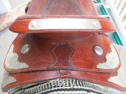 15'' King Series Ks2535 Lancaster Western Show Saddle Sqh Bars