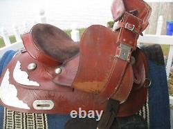 15'' King Series Ks2535 Lancaster Western Show Saddle Sqh Bars