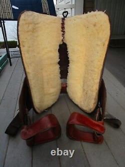 15'' King Series Ks2535 Lancaster Western Show Saddle Sqh Bars