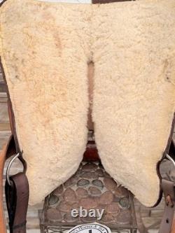 15 Longhorn Barrel Saddle- Deep Seat, Western, Floral, Quality, Semi-Bars