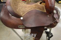 15 Longhorn Ranch Saddle Brown Leather (04RIE26CA)