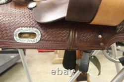 15 Longhorn Ranch Saddle Brown Leather (04RIE26CA)