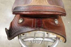 15 Longhorn Ranch Saddle Brown Leather (04RIE26CA)