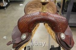 15 Longhorn Ranch Saddle Brown Leather (04RIE26CA)