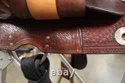 15 Longhorn Ranch Saddle Brown Leather (04RIE26CA)