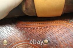 15 Longhorn Ranch Saddle Brown Leather (04RIE26CA)