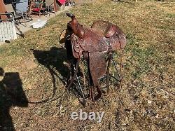 15 Longhorn Western Saddle