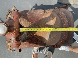 15 Longhorn Western Saddle