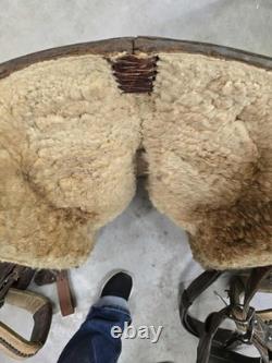 15 Martin Western Team Roping Saddle