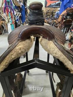 15 Martin Western Team Roping Saddle