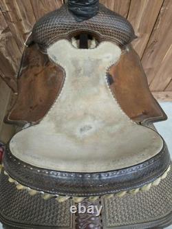 15 Martin Western Team Roping Saddle