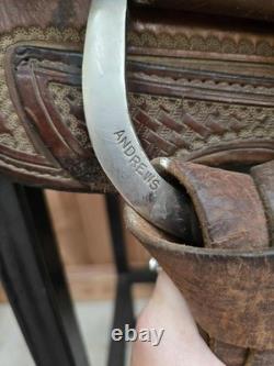 15 Martin Western Team Roping Saddle