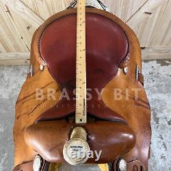 15 Mitch Harrison Custom All Around Western Saddle