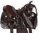 15 Pleasure Trail Endurance Western Horse Leather Saddle Tack Black Gaited Used