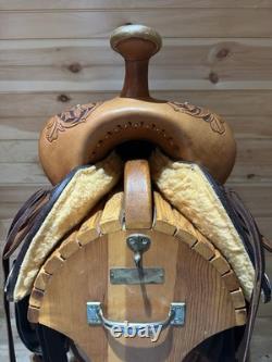 15 Pikes Peak Saddlery Custom Bob Brenner Western Trail Saddle Nettles
