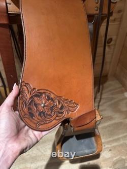 15 Pikes Peak Saddlery Custom Bob Brenner Western Trail Saddle Nettles
