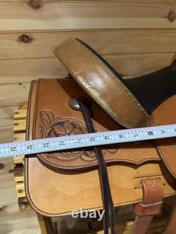 15 Pikes Peak Saddlery Custom Bob Brenner Western Trail Saddle Nettles