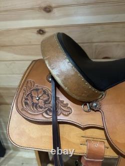 15 Pikes Peak Saddlery Custom Bob Brenner Western Trail Saddle Nettles