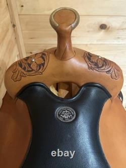 15 Pikes Peak Saddlery Custom Bob Brenner Western Trail Saddle Nettles