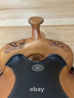 15 Pikes Peak Saddlery Custom Bob Brenner Western Trail Saddle Nettles