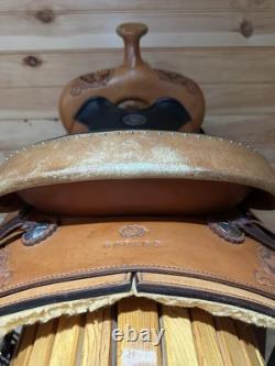 15 Pikes Peak Saddlery Custom Bob Brenner Western Trail Saddle Nettles
