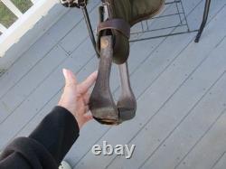 15'' QH Bars Saddle King Brown leather & cordura western Barrel/trail saddle