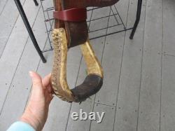 15'' Qh Bars Rocking R Saddlery Bear Trap Western Barrel Saddle USA