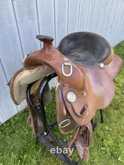 15 Rocking R Western Work Training Saddle Model