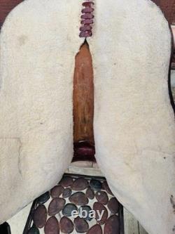 15 Roundskirt Barrel Saddle- Deep Seat, Western, Floral