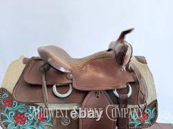 15 Royal Saddlery Western Leather Trail Saddle Made in Minnesota