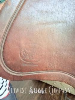 15 Royal Saddlery Western Leather Trail Saddle Made in Minnesota