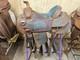 15 Running P Western Roping Trophy Saddle Used, 7 Gullet Fqhb, Rough Out Seat